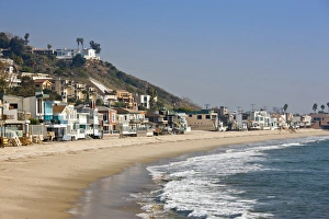 USA, California, Malibu. Malibu coastal houses USA, California, Malibu. Malibu coastal houses