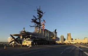 Images Dated 10th March 2011: USA, California, San Diego. The US Midway in Seattle is now a museum and event venue