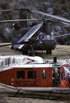 USA, California, Search and Rescue Helicopters, Sequoia and Kings Canyon National Park USA, California, Search and Rescue Helicopters, Sequoia and Kings Canyon National Park