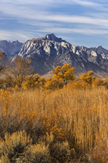 USA, California. View of Lone Pine Peak from Alabama Hills USA, California. View of Lone Pine Peak from Alabama Hills