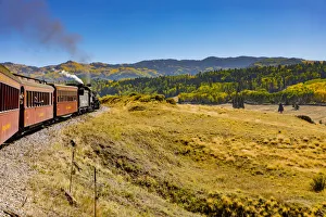 USA, Colorado. Cumbres and Toltec Scenic Railroad train USA, Colorado. Cumbres and Toltec Scenic Railroad train