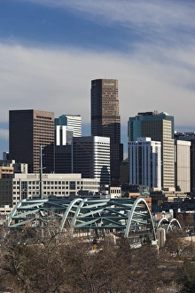 USA, Colorado, Denver, city view from the west, late afternoon USA, Colorado, Denver, city view from the west, late afternoon