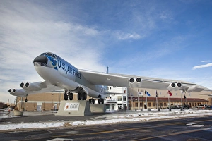 USA, Colorado, Denver, Wings over the Rockies, Air and Space Museum, B-52 bomber USA, Colorado, Denver, Wings over the Rockies, Air and Space Museum, B-52 bomber