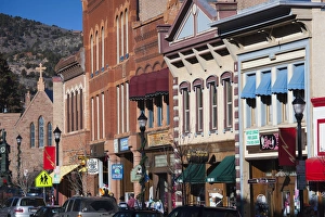 USA, Colorado, Manitou Springs, Manitou Avenue USA, Colorado, Manitou Springs, Manitou Avenue