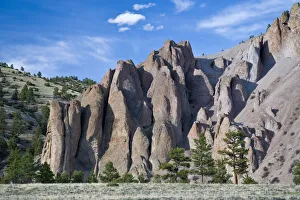 USA, Colorado. Rounded pillars of granitic rock form interesting shapes in southwest USA, Colorado. Rounded pillars of granitic rock form interesting shapes in southwest