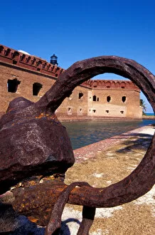 Images Dated 20th April 2005: USA, FL, Florida Keys, Fort Jefferson, 1846, stands on Garden Key, Dry Tortugas
