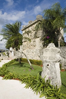 USA, Florida, Miami Area (Homestead): Coral Castle, Unusual Home of Latvian immigrant USA, Florida, Miami Area (Homestead): Coral Castle, Unusual Home of Latvian immigrant