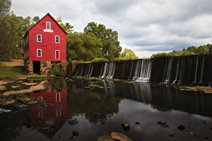 USA; Georgia; Savannah; Historic Starrs Mill in Georgia USA; Georgia; Savannah; Historic Starrs Mill in Georgia