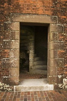 USA; Georgia; Savannah; Stone and brick entrance inside Fort Pulaski National Monument USA; Georgia; Savannah; Stone and brick entrance inside Fort Pulaski National Monument
