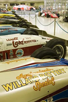 <b class=qtipBold><figcaption>USA, Indiana, Indianapolis</figcaption></b><br>USA, Indiana, Indianapolis: Indianapolis Motor Speedway, Home to the Indianapolis 500 Car Race, Hall of Fame Museum, Winning Race Cars<br><em>© Walter Bibikow / DanitaDelimont.com</em> USA, Indiana, Indianapolis
