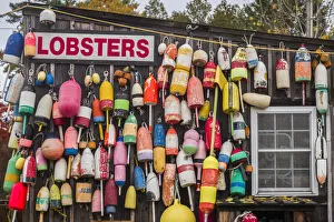 USA, Maine, Mt. Desert Island. Eden, traditional lobster shack seafood restaurant during USA, Maine, Mt. Desert Island. Eden, traditional lobster shack seafood restaurant during