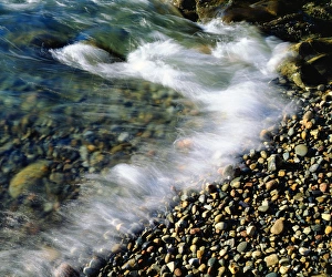 USA, Maine, Waves breaking on a Rock Background USA, Maine, Waves breaking on a Rock Background