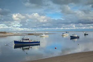 USA, Massachusetts, Cape Cod, Chatham. Chatham Harbor at dusk USA, Massachusetts, Cape Cod, Chatham. Chatham Harbor at dusk