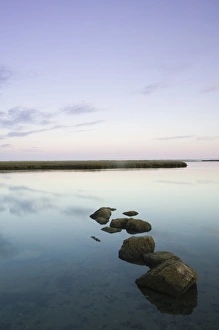 USA, MASSACHUSETTS, Cape Cod: Eastham, Cape Cod National Seashore, Salt Pond Bay / Dusk USA, MASSACHUSETTS, Cape Cod: Eastham, Cape Cod National Seashore, Salt Pond Bay / Dusk