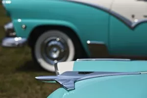 Hot Rod Gallery: USA, Massachusetts, Gloucester. 1950s-era Ford cars at an antique car show