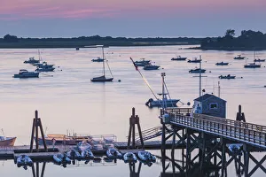 USA, Massachusetts, Ipswich. Sunrise over Great Neck USA, Massachusetts, Ipswich. Sunrise over Great Neck