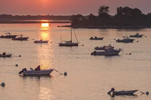 USA, Massachusetts, Ipswich. Sunrise over Great Neck USA, Massachusetts, Ipswich. Sunrise over Great Neck