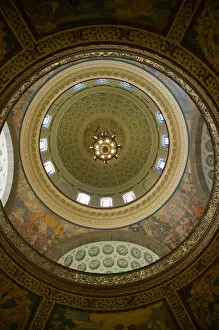 Images Dated 23rd October 2005: USA, Missouri, Jefferson City: Missouri State Capitol Building, Dome