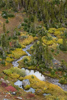 USA, Montana. Autumn in Glacier National Park USA, Montana. Autumn in Glacier National Park