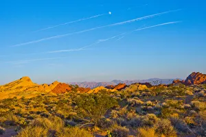 USA, Nevada. Overton, Valley of Fire State Park, First Nevada Park, Fire Canyon Silica USA, Nevada. Overton, Valley of Fire State Park, First Nevada Park, Fire Canyon Silica