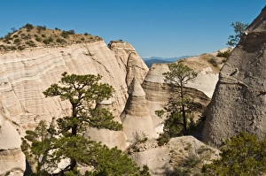 USA, New Mexico, Tent Rocks National Monument, Canyon Trail to Mesa top through Slot USA, New Mexico, Tent Rocks National Monument, Canyon Trail to Mesa top through Slot