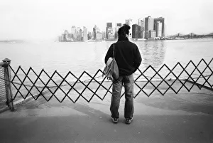 USA, NEW YORK: New York City Aboard the Staten Island Ferry USA, NEW YORK: New York City Aboard the Staten Island Ferry