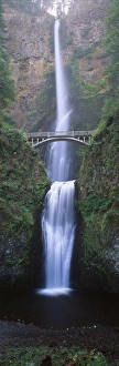 USA, Oregon, Columbia River George, View of Multnomah Falls USA, Oregon, Columbia River George, View of Multnomah Falls