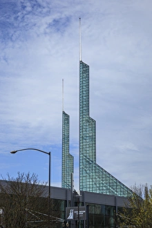 USA, Oregon, Portland, the Oregon Convention Center USA, Oregon, Portland, the Oregon Convention Center