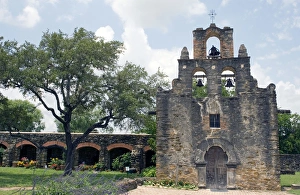USA, Texas, Mission San Francisco de la Espada near San Antonio USA, Texas, Mission San Francisco de la Espada near San Antonio