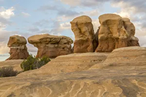 USA, Utah, Grand Staircase-Escalante National Monument. The Devils Garden rock formation USA, Utah, Grand Staircase-Escalante National Monument. The Devils Garden rock formation
