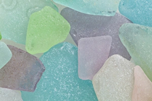 USA, Washington. Close-up of colorful beach glass USA, Washington. Close-up of colorful beach glass
