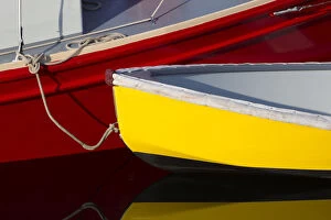 Images Dated 8th September 2012: USA, Washington, Port Townsend. Colorful boats in water