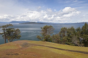 USA, Washington, San Juan Islands. Scenic overlook near Turn Point on Stuart Island USA, Washington, San Juan Islands. Scenic overlook near Turn Point on Stuart Island