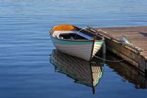 USA, Washington, Seattle. Boat and dock. Credit as: Jim Nilsen / Jaynes Gallery / DanitaDelimont USA, Washington, Seattle. Boat and dock. Credit as: Jim Nilsen / Jaynes Gallery / DanitaDelimont