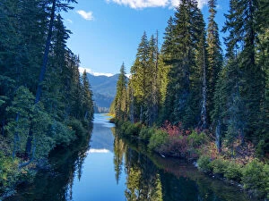USA, Washington State. Cooper Lake in Central Washington
