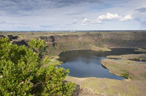 USA, Washington State, Grant County. Dry Falls USA, Washington State, Grant County. Dry Falls