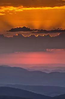 Images Dated 31st May 2013: USA, West Virginia, Davis. Spring sunrise on Dolly Sods Wilderness Area. Credit as
