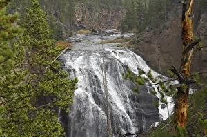 Images Dated 23rd September 2007: USA, Wyoming, Waterfall, Yellowstone National Park