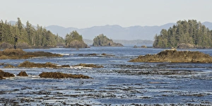 Vancouver Island. Ocean and island view from Ucluelet Vancouver Island. Ocean and island view from Ucluelet