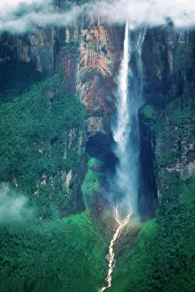 Eroded Gallery: Venezuela, Angel Falls, Canaima National Park