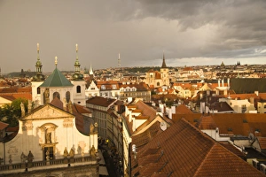 View from 14th Century Old Town Bridge Tower, Karluv Most (Charles Bridge) Historical View from 14th Century Old Town Bridge Tower, Karluv Most (Charles Bridge) Historical
