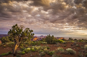 View from atop Hunts Mesa in Monument Valley Tribal Park of the Navajo Nation, AZ View from atop Hunts Mesa in Monument Valley Tribal Park of the Navajo Nation, AZ
