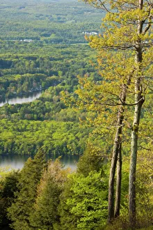 View from Mount Wachusett in Mount Wachusett State Park. Massachusetts View from Mount Wachusett in Mount Wachusett State Park. Massachusetts