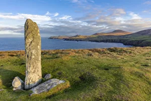View of the small town of Dunquin and Devils Horn from Dunmore Head the westernmost View of the small town of Dunquin and Devils Horn from Dunmore Head the westernmost