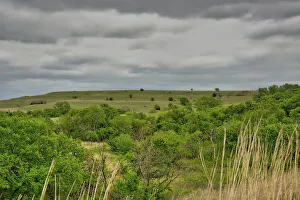 Viewing across some of the Flint Hills in Kansas Viewing across some of the Flint Hills in Kansas