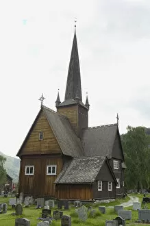 Images Dated 17th December 2003: vogo Stave Church Vagamo norway