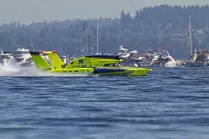 Images Dated 5th August 2012: WA, Seattle, Seafair, Unlimited Hydroplane Races, Lake Washington