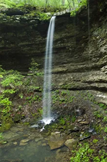 Waterfalls at Indian Creek, ponca Wilderness, Buffalo National River, Arkansas Waterfalls at Indian Creek, ponca Wilderness, Buffalo National River, Arkansas