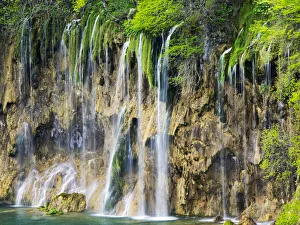 Waterfalls in the Parco Nazionale dei laghi di Plitvice Waterfalls in the Parco Nazionale dei laghi di Plitvice