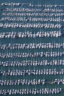 Westhaven Marina, Auckland, North Island, New Zealand - aerial Westhaven Marina, Auckland, North Island, New Zealand - aerial